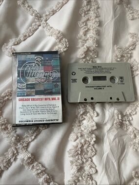 Chicago Greatest Hits Vol II Cassette Tape